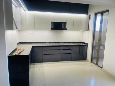 Kitchen Image of 1300 Sq.ft 3 BHK Apartment / Flat for rent in Mirchandani Shalimar Fortleza Phase 1, Hoshangabad Road Bhopal for Rs. 35000