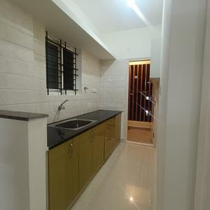 Kitchen Image of 543 Sq.ft 1 BHK Builder Floor for rent in Mahadevapura Bengaluru for Rs. 22000