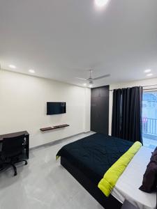 Bedroom Image of 1200 Sq.ft 2 BHK Builder Floor for rent in DLF Phase 3 Gurgaon for Rs. 55000