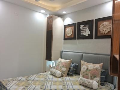 Bedroom Image of 600 Sq.ft 2 BHK Builder Floor for rent in Dwarka Mor New Delhi for Rs. 20000