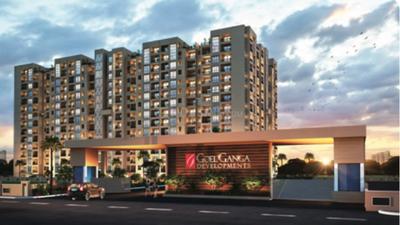 Image of 1150 Sq.ft 2 BHK Apartment / Flat for sale in Goel Ganga Newtown Phase 2, Dhanori, Pune for Rs. 9000000