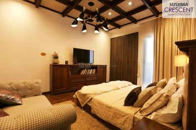 Bedroom Image of 1685 Sq.ft 3 BHK Apartment / Flat for sale in Sushma Crescent, Dhakoli Zirakpur for Rs. 7290000