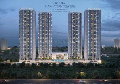 Image of 1500 Sq.ft 3 BHK Apartment / Flat for sale in Sobha Manhattan Towers Town Park Phase 2 W 1 And 2, Attibele Industrial Area, Bengaluru for Rs. 13812400