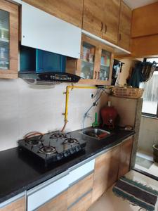 Kitchen Image of 500 Sq.ft 1.5 BHK Apartment / Flat for sale in Chanchal Saransh Arth, Vishala Ahmedabad for Rs. 4200000