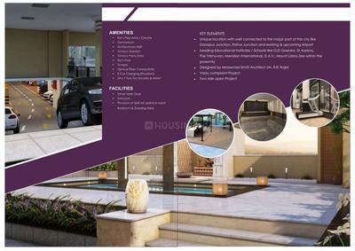 Image of 1190 Sq.ft 2 BHK Apartment / Flat for sale in Satyamev Heights , Ram Krishna Puram, Patna for Rs. 6545000