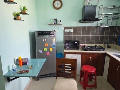 Kitchen Image of 434 Sq.ft 1 BHK Apartment / Flat for sale in Westroad Iconic, Rajarhat Kolkata for Rs. 2600000