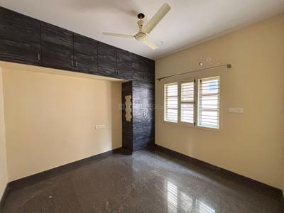Bedroom Image of 480 Sq.ft 1 BHK Builder Floor for rent in Kaggadasapura Bengaluru for Rs. 18000