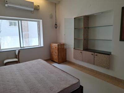 Bedroom Image of 2500 Sq.ft 3 BHK Apartment / Flat for rent in Banjara Hills Hyderabad for Rs. 100000