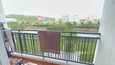 Balcony Image of 650 Sq.ft 1 BHK Apartment / Flat for rent in K Ville, Ravet Pune for Rs. 20000