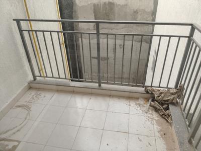 Balcony Image of 612 Sq.ft 2 BHK Apartment / Flat for rent in Godrej Woods, Sector 43 Noida for Rs. 48000