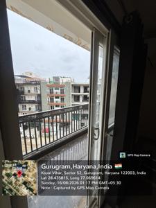 Balcony Image of 350 Sq.ft 1 RK Apartment / Flat for rent in Sector 52 Gurgaon for Rs. 28000