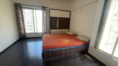 Bedroom Image of 1150 Sq.ft 2 BHK Apartment / Flat for rent in PGM Zenistry, Baner Pune for Rs. 36000
