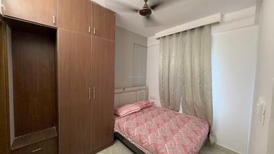 Bedroom Image of 600 Sq.ft 1 BHK Apartment / Flat for rent in Thanisandra Bengaluru for Rs. 26000