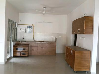 Kitchen Image of 1750 Sq.ft 3 BHK Apartment / Flat for rent in Adani The Meadows, Shantigram Ahmedabad for Rs. 30000