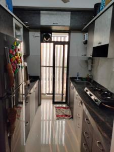 Kitchen Image of 670 Sq.ft 1 BHK Apartment / Flat for sale in Runwal My City, Usarghar Thane for Rs. 3700000