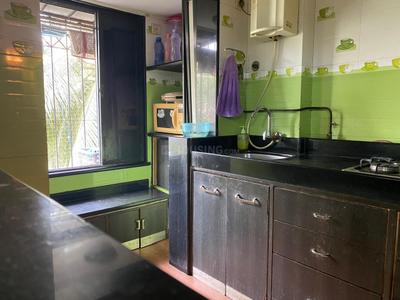 Kitchen Image of 600 Sq.ft 1 BHK Apartment / Flat for sale in Malad West Mumbai for Rs. 12500000