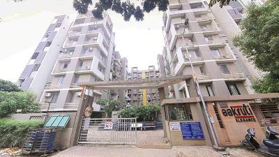 Image of 1080 Sq.ft 2 BHK Apartment / Flat for sale in Aroma Aakruti Elegance, Chandkheda, Ahmedabad for Rs. 6150000