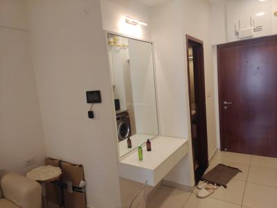 Kitchen Image of 550 Sq.ft 1 RK Apartment / Flat for rent in L And T Raintree Boulevard, Sahakara Nagar Bengaluru for Rs. 47000