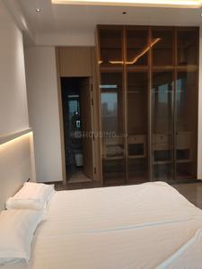 Bedroom Image of 2000 Sq.ft 3 BHK Apartment / Flat for rent in Enpar Lotus 101 Worli Residences, Lower Parel Mumbai for Rs. 400000