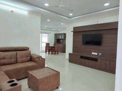 Living Room Image of 1980 Sq.ft 3 BHK Apartment / Flat for rent in Kondapur Hyderabad for Rs. 50000