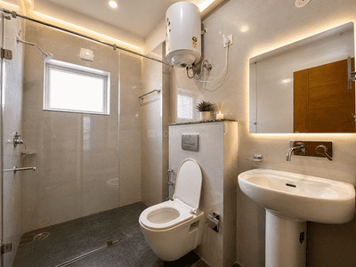 Bathroom Image of 1676 Sq.ft 2 BHK Apartment / Flat for sale in Rajpur Road Dehradun for Rs. 14246000