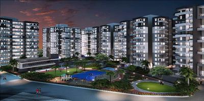 Image of 912 Sq.ft 2 BHK Apartment / Flat for sale in Infini Matoshri Prime, Charholi Budruk, Pune for Rs. 5800000