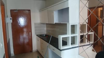 Kitchen Image of 435 Sq.ft 1 RK Apartment / Flat for sale in Paramount Golfforeste Oak &amp; Pine, Surajpur Greater Noida for Rs. 2900000