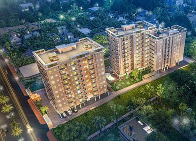 Image of 1205 Sq.ft 3 BHK Apartment / Flat for sale in Shree Triveni Vinayak Garden, Pandra, Ranchi for Rs. 6946000