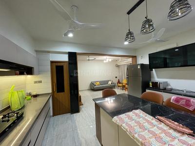 Kitchen Image of 2358 Sq.ft 3 BHK Apartment / Flat for sale in Pavitra Celestia, Vaishno Devi Circle Ahmedabad for Rs. 17000000