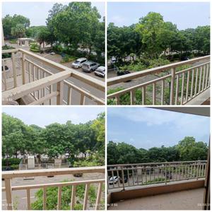 Balcony Image of 2200 Sq.ft 4 BHK Apartment / Flat for rent in Adani Water Lily, Shantigram Ahmedabad for Rs. 82000