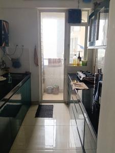 Kitchen Image of 700 Sq.ft 2 BHK Apartment / Flat for rent in Mahindra Centralis, Pimpri Pune for Rs. 33000