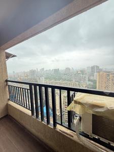 Balcony Image of 650 Sq.ft 1 BHK Apartment / Flat for rent in Raunak City, Kalyan West Kalyan for Rs. 17999