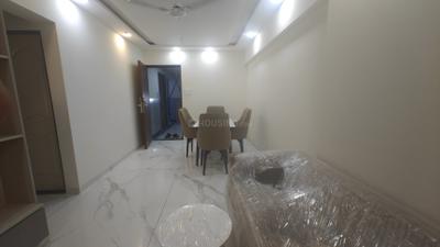 Living Room Image of 600 Sq.ft 1 BHK Apartment / Flat for rent in Urban BKC Crown, Kurla West Mumbai for Rs. 70999