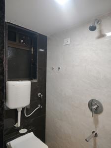 Common Bathroom Image of 500 Sq.ft 1.5 BHK Apartment / Flat for rent in Thane West Thane for Rs. 39500