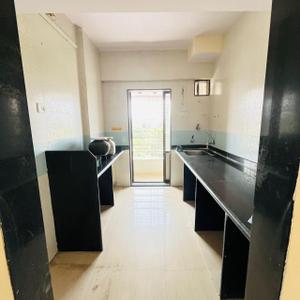 Kitchen Image of 1250 Sq.ft 3 BHK Apartment / Flat for rent in Guru Atman, Kalyan West Kalyan for Rs. 30000