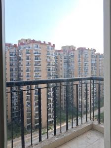 Bedroom Two Image of 1325 Sq.ft 3 BHK Apartment / Flat for rent in Amrapali Zodiac, Sector 120 Noida for Rs. 27000