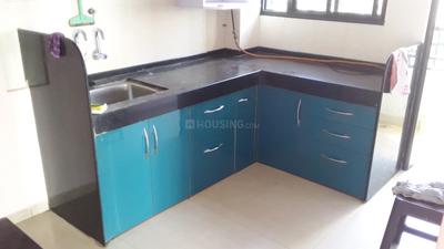 Kitchen Image of 1060 Sq.ft 2 BHK Apartment / Flat for rent in Dhanori Pune for Rs. 25000