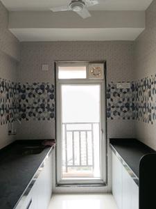 Kitchen Image of 550 Sq.ft 1 BHK Apartment / Flat for rent in Raunak Bliss Phase A by Raunak Group, Kasarvadavali Thane for Rs. 25655