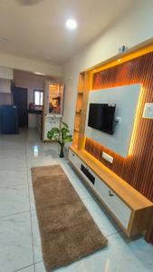 Hall Image of 650 Sq.ft 2 BHK Apartment / Flat for rent in Atulyam Aangan 2, Madhapar Rajkot for Rs. 15000