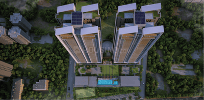 Image of 3372 Sq.ft 4 BHK Apartment / Flat for sale in Kasturi The Balmoral Hillside Tower B Phase I, Baner, Pune for Rs. 56700000