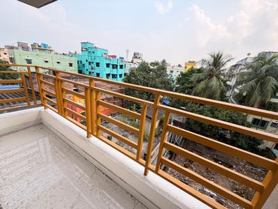 Balcony Image of 800 Sq.ft 2 BHK Apartment / Flat for sale in Hindmotor Hooghly for Rs. 2240000