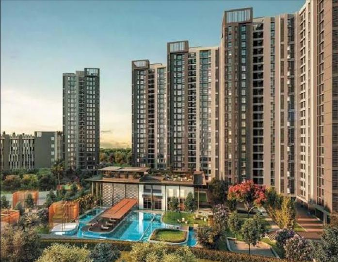 Image of 1420 Sq.ft 3 BHK Apartment / Flat for sale in Godrej Emerald Waters, Pimpri, Pune for Rs. 13800000