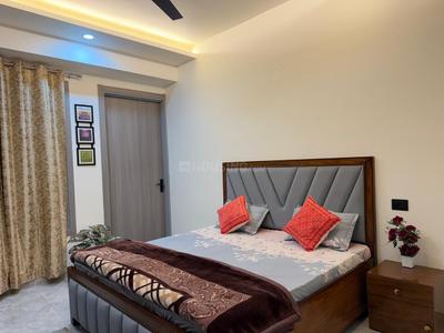 Bedroom Image of 1250 Sq.ft 1 BHK Apartment / Flat for rent in Ramkrishna Apartments, Mansarovar Jaipur for Rs. 9000