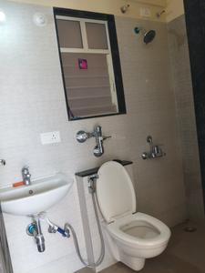 Bathroom Image of 812 Sq.ft 2 BHK Apartment / Flat for rent in Nyati Elan, Wagholi Pune for Rs. 21500