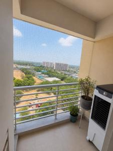 Balcony Image of 1080 Sq.ft 2 BHK Apartment / Flat for sale in Adani The Meadows, Shantigram Ahmedabad for Rs. 8500000