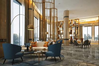 Hall Image of 1139 Sq.ft 3 BHK Apartment / Flat for sale in K Raheja Antares Tower A, Kanjurmarg West Mumbai for Rs. 37100000