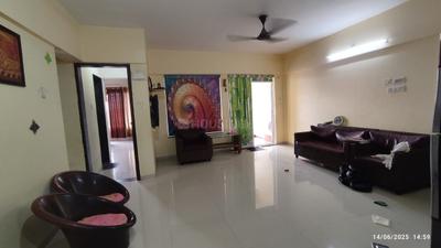 Hall Image of 700 Sq.ft 2 BHK Apartment / Flat for rent in Bramha Skycity, Dhanori Pune for Rs. 32500
