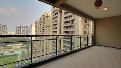 Balcony Image of 3000 Sq.ft 4 BHK Apartment / Flat for sale in Panchshil Eon Waterfront, Kharadi Pune for Rs. 45000000