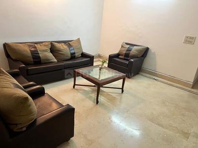 Hall Image of 500 Sq.ft 1 BHK Builder Floor for rent in Old Double Storey, Lajpat Nagar New Delhi for Rs. 25000