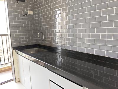 Kitchen Image of 480 Sq.ft 1 BHK Apartment / Flat for sale in Raunak City Sector IV D9, Kalyan West Kalyan for Rs. 4200000